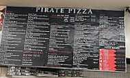 Pirate Pizza menu