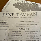 Pine Tavern Restaurant menu