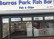 Borras Park Fish outside