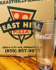 East Hill Pizza inside