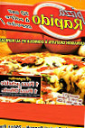 Pizza Rapido menu