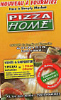 Pizza Home menu