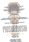 MOSHI MOSHI menu