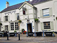 The Old Red Lion outside