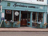 Sprinters Coffee inside