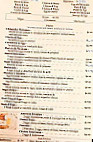 Mendoza Cafe menu