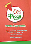 Coté Pizza menu