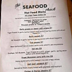 The Seafood Shack menu