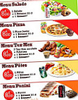 Napoli Pizza menu