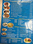 Blue Corner Cafe menu