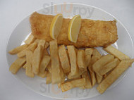 Brittania Fish Chips inside