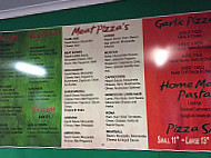 Canungra Pizza menu