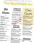 The Sportsman's Inn menu