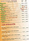 Fred La Tour De Pizz' menu