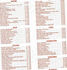 Berowra Chinese Restaurant menu