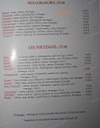 La Station Pizza menu