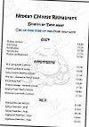Nepean Chinese Nepean Country Club menu