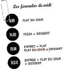 Le Moulin à Pizza menu