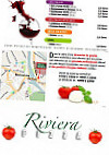 Riviera Pizza menu