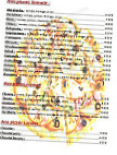 De Nico Pizzas menu