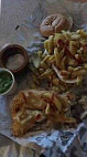 Drakes Plaice Fish And Chips food