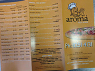 Aroma Pizza House menu