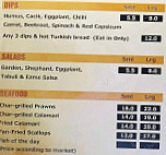 Kebabish Clifton Hill menu
