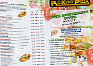 Ridgeway Pizza menu