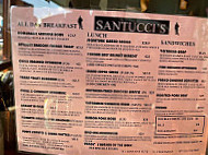 Santucci's Cafe menu