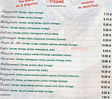 Restaurant Corino menu