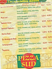 Pizza Sud menu