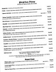Wabash Wine Company menu