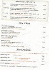 Pizzeria La Terrasse menu