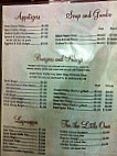 Teche Cafe' , LLC menu