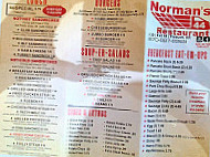 Norman's 44 menu