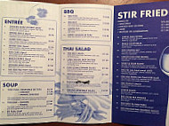 Noy Thai Take Away menu