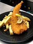 Poseidon's Traditional English Fish And Chips inside