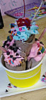 Rainbow Ribbons Rolled Ice Cream food
