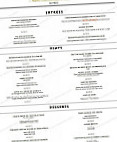 L'Ecurie Restaurant menu