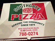 Southgate Pizza menu