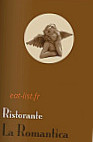 Restaurant La Romantica menu