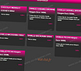 Sushi Web menu