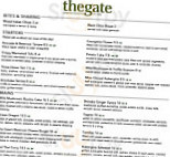 The Gate Islington menu