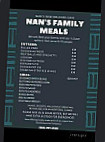Nans New Orleans Cafe And Poboy menu