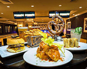 High Rollers Luxury Lanes Sports Lounge food