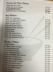 Boyne Island Chinatown menu