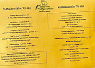 Krans im Katzenstein menu