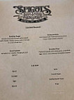 Spigots Brew Pub menu