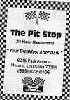 Pit The Stop menu