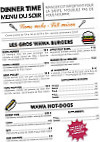 Wawa Music & Food menu